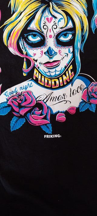 Camiseta Talla M Diseño Calavera
