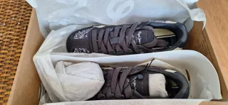 Zapatillas Pepe Jeans Glitter Gris y Dorado