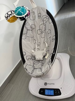 Hamaca 4moms gris y multicolor