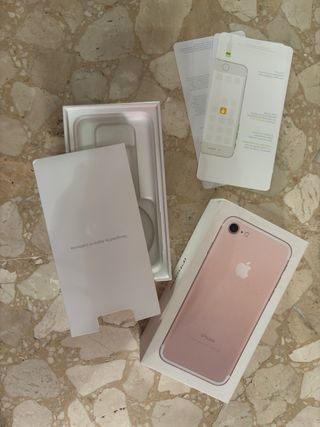 Scatola iPhone 7 Rosa Gold