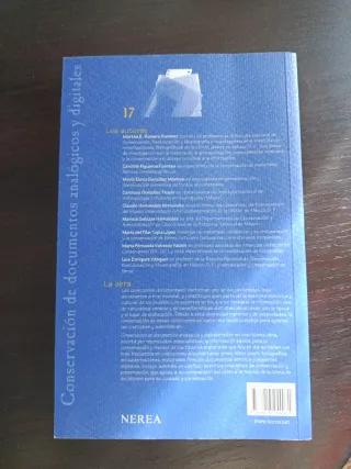 Conservación de documentos analógicos y digitales