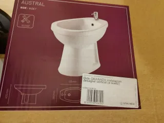 Bidé porcelana blanco 57x36x40