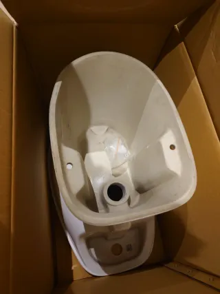 Bidé porcelana blanco 57x36x40