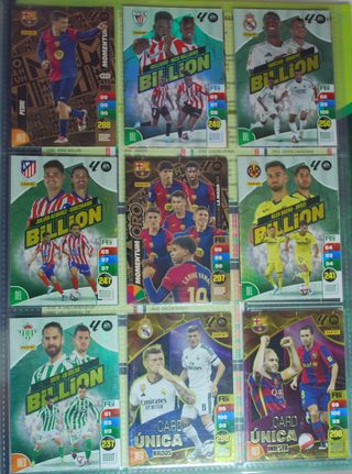 Colección cromos Adrenalyn 2024-2025 casi completa