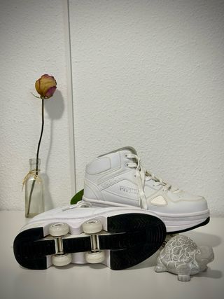 Zapatos transformables a patines 4 ruedas