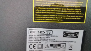 Tv 39"hd 3hdmi ascao