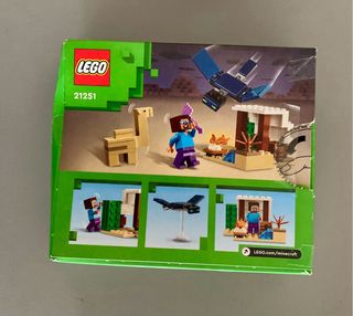 LEGO Minecraft 21251 Steve's Desert Expedition