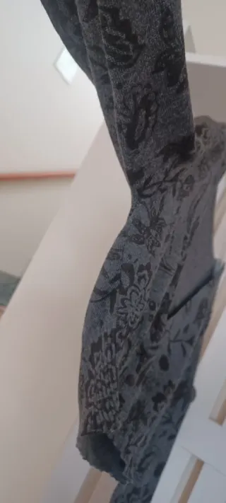 Cardigan crop fantasia floreale