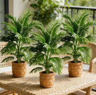 3 Plantas Artificiales 60cm aprox