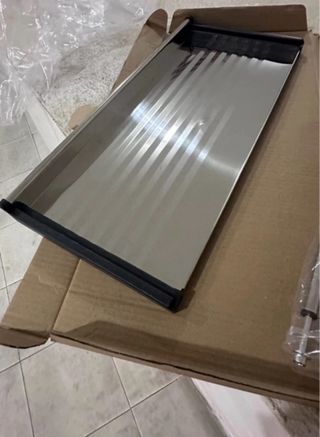 Escurreplatos acero inoxidable 60cm (incompleto)