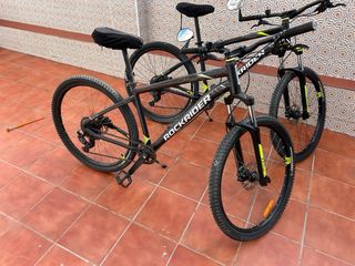 Bicicleta Rockrider Negra y Amarilla talla L y M