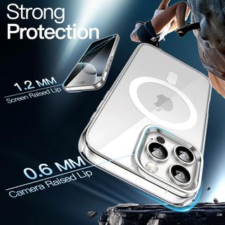 JETech Funda Magnética para iPhone 16 Pro MAX 6,9