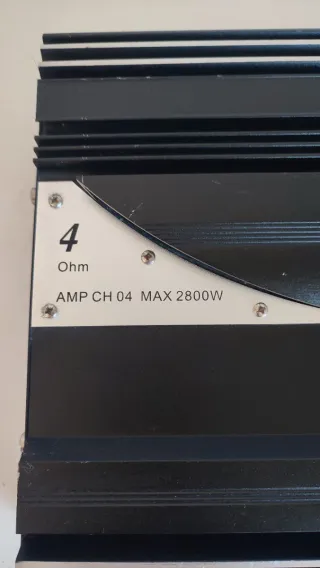 Etapa de Potencia Auna 4 Canales 2800W