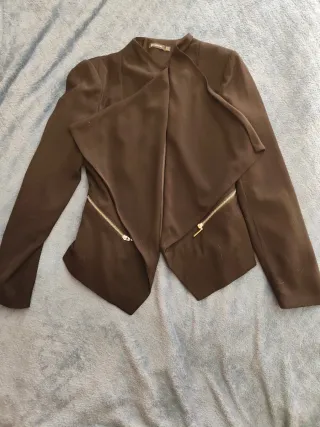 Blazer Stradivarius Negro Talla XS