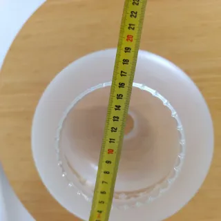 Lámpara cristal vintage