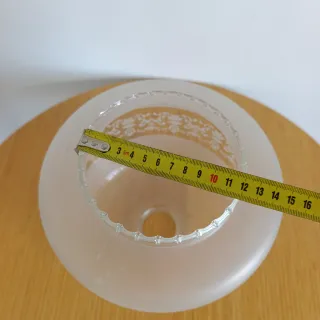 Lámpara cristal vintage