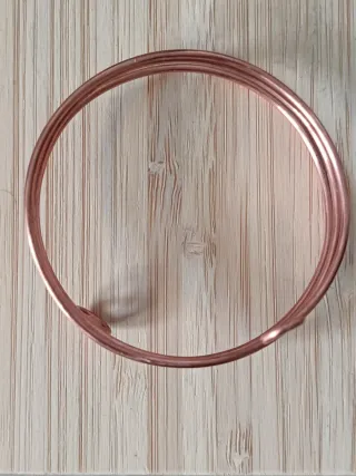 Pulsera triple artesanal cobre