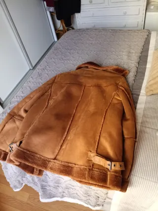 Pelliza Springfield color whisky Talla 42