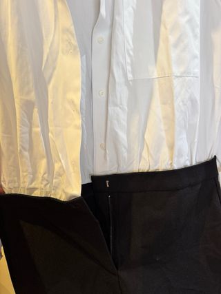 Vestido corto Stradivarius manga larga L