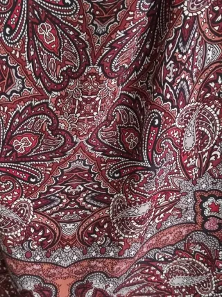 Liu Jo Vestito Seta Nero Fantasia