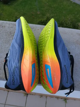 Saucony Ride 18 Zapatillas Running Azul Multicolor