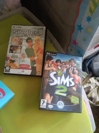 Juegos PC Los Sims 2 y Singles