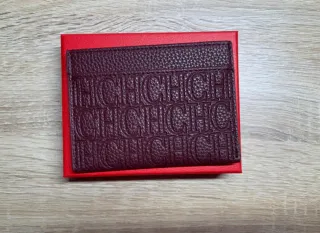 Tarjetero Carolina Herrera CH Púrpura