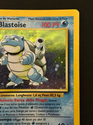 Blastoise Base Set Holo - Carta Pokémon