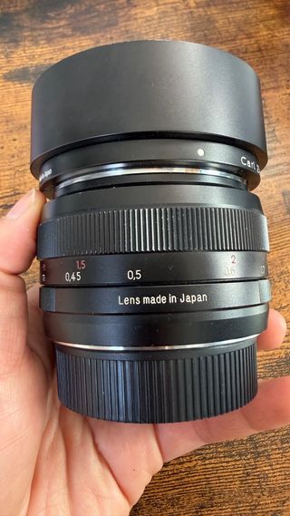 Carl Zeiss Planar ZE 50mm f/1.4 para camaras Canon