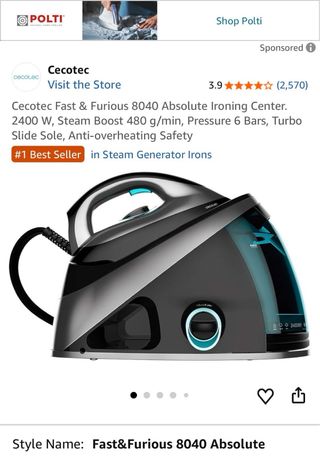 Centro de Planchado Cecotec