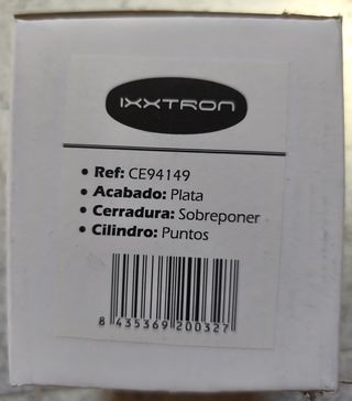 Cerradura IXXTRON CE94149 Plata