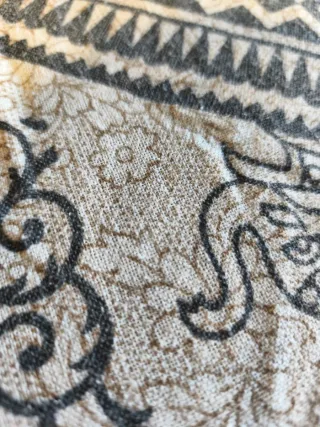 Manta redonda elefantes mandala