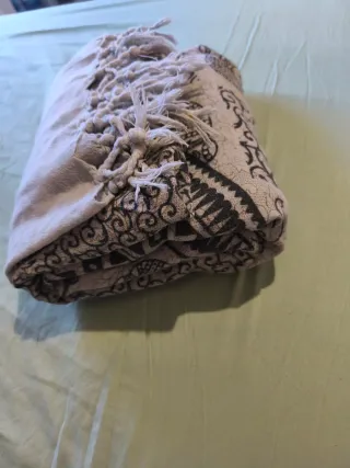 Manta redonda elefantes mandala