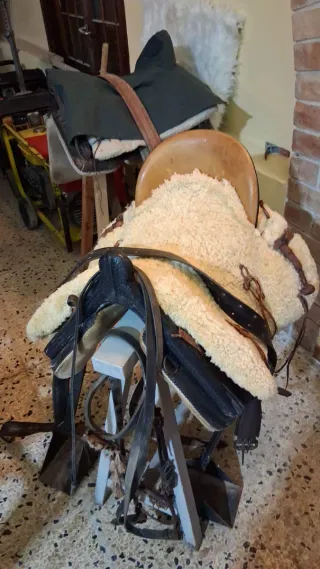 Montura Vaquera para Caballos 2 monturas