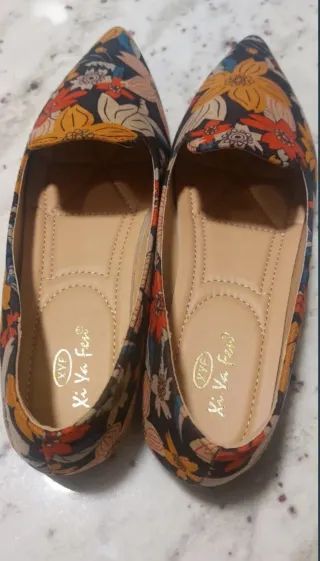 Mocasines tela NUEVO  39