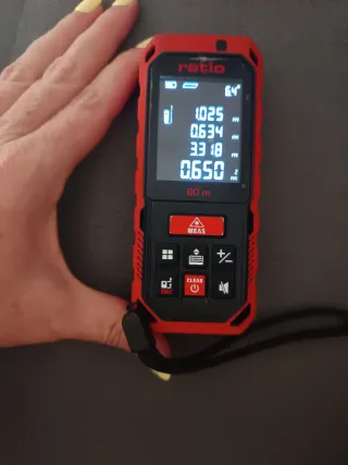 Medidor Láser Ratio 60m