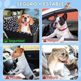 Refuerzo de Coche para Perros, Fundas de Asiento d