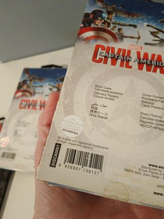 PACK 3 FUNDAS iPhone 6/6S: MARVEL Y STAR WARS