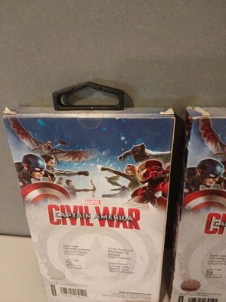 PACK 3 FUNDAS iPhone 6/6S: MARVEL Y STAR WARS