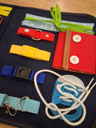 Libro juguete bebé motricidad