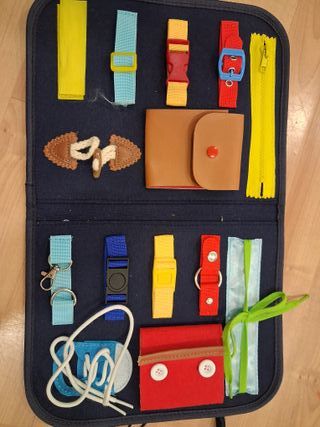 Libro juguete bebé motricidad