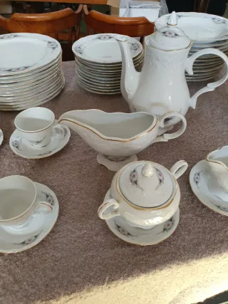 Vajilla Porcelana Fina Alhambra