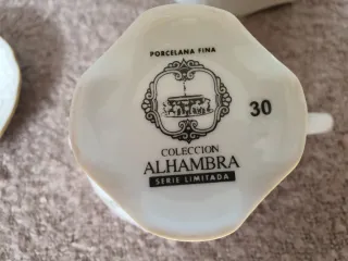 Vajilla Porcelana Fina Alhambra