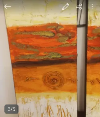 Conjunto 2 Cuadros Decoración Grandes