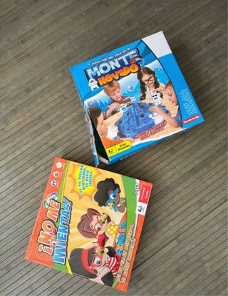 Lote 2 Juegos Mesa Infantiles: Monte nevado