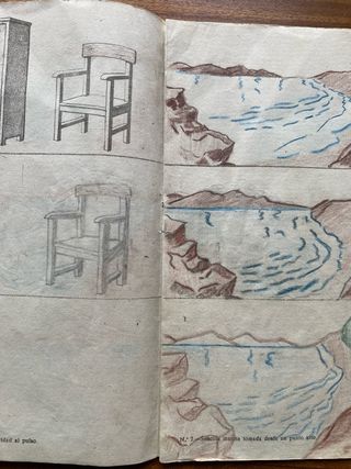 YA DIBUJO, LIBRETA, Nº. 6, Antiguo método Dibujo