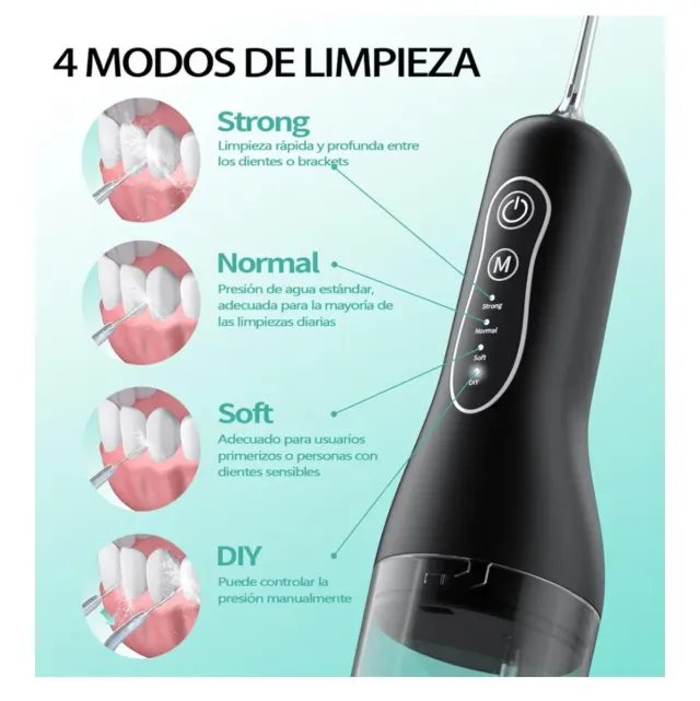 Irrigador bucal OasiSmile Water Flosser