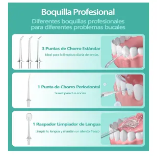 Irrigador bucal OasiSmile Water Flosser