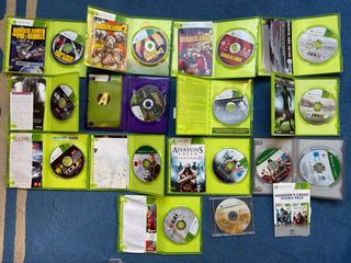 Lote Xbox 360 + Kinect + 3 mandos + 14 juegos