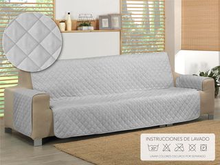 Martina Home Cubre Sofá Ámbar 2 Plazas XL Gris/Ant